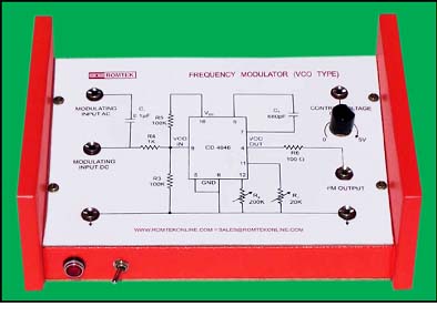 Frequency Modulator - VCO Type Training Board